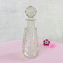 Vintage Decorative Cut Glass Crystal Perfume Bottle ~ 36, thumbnail 3 of 7