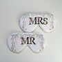 Personalised Mr And Mrs Couples Eye Mask Gift Set, thumbnail 2 of 7
