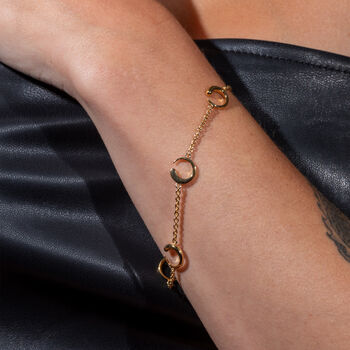 Luna Station Bracelet In Gold Plated, 3 of 4