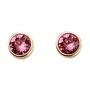 18ct Gold Plated October Birthstone Stud Earrings, thumbnail 4 of 8