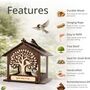 Personalised In Loving Memory Bird Feeder, thumbnail 4 of 11
