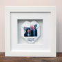 Personalised Framed Couples Origami Photo Heart, thumbnail 4 of 6