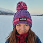 Berries Cable Reflective Super Bobble Hat, thumbnail 5 of 5