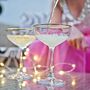 Pair Of Gold Rimmed Vintage Style Champagne Glasses, thumbnail 3 of 10