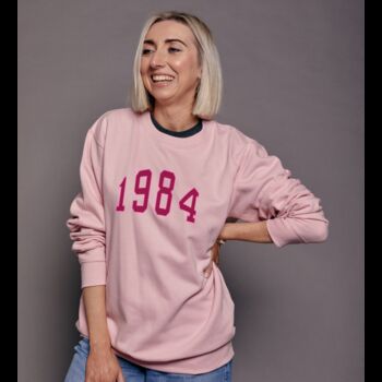 Personalised Year Varsity Sweatshirt, 2 of 8