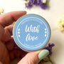 Tiny Silver Flower Studs In A Keepsake Gift Tin, thumbnail 4 of 10
