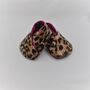 Leopard Print Eco Baby Shoes, thumbnail 2 of 6