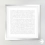 Personalised Silver Anniversary Word Search Print, thumbnail 1 of 10