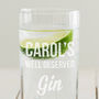 Personalised 'Well Deserved' Hi Ball Glass, thumbnail 3 of 5