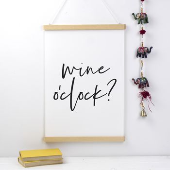 Wine O'clock? Print, 2 of 5