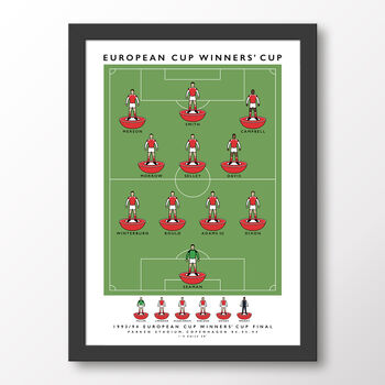 Arsenal European Cup Winners' Cup Poster, 7 of 7