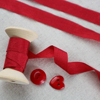 Red Rose Ribbon Collection. Gift Wrapping Ribbon, 4 of 6