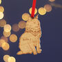 Personalised Cat Breed Christmas Tree Decoration, thumbnail 2 of 6