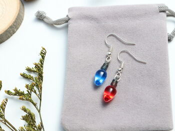 Christmas Fairy Light Drop Earrings – Mix And Match, 10 of 10