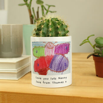 Personalised Kids Art Keepsake Pot, 2 of 3