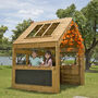 Outdoor Wooden Children's Playhouse, thumbnail 1 of 2