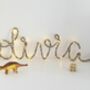 Fairy Light Name In Leopard Print, thumbnail 2 of 4