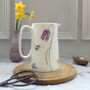 Spring Flower And Bee One Pint Jug, thumbnail 9 of 12