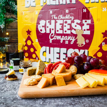 Advent Calendar With Cheese, Chutney, And Biscuits, 4 of 12