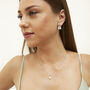 Treasures Baroque Seed Pearl Sterling Silver Necklace, thumbnail 2 of 7