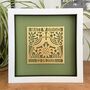 Custom Framed Artwork With Names And Date, thumbnail 3 of 9