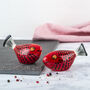 Handmade Fish Salt And Pepper Shakers In Red, thumbnail 2 of 2