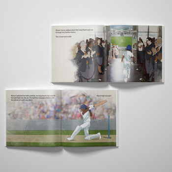 Mcc Lord's Cricket Personalised Children's Book, 5 of 10