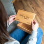 Personalised Wedding Gift Oak Keepsake Box, thumbnail 3 of 4