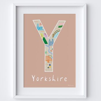 Y Is For Yorkshire Art Print, 2 of 3