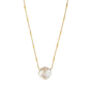 Gold Plated Freshwater Pearl Necklace, thumbnail 2 of 3