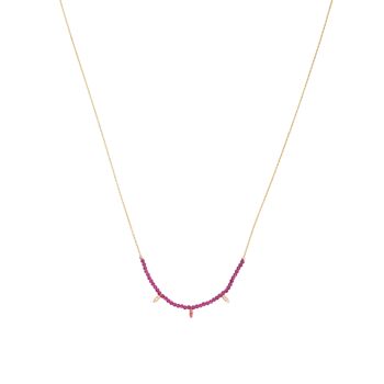 Sterling Silver Gold Plated Tourmaline Necklace, 5 of 5