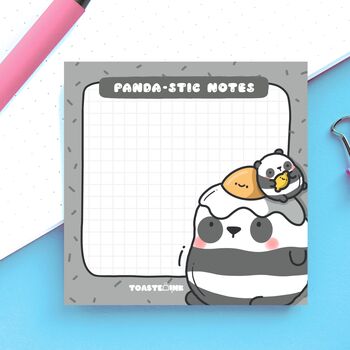 Panda Sticky Notes | Cute Stationery, 2 of 5