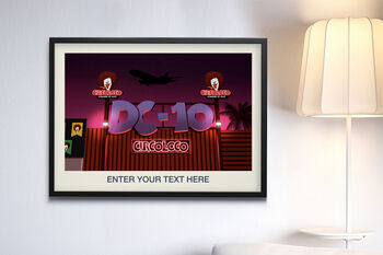 Personalised Dc 10 Nightclub Poster, 3 of 6