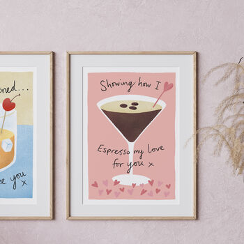 Cocktail Love Art Print, 2 of 2
