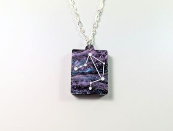 Zodiac Sign Necklace Star Sign Astrological Pendant, 7 of 11