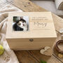 Personalised In Loving Memory Pet Photo Keepsake Box, thumbnail 1 of 12