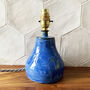 Small Bulb Lamp Base Blue, thumbnail 1 of 5