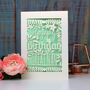 Personalised Floral Happy Birthday Card, thumbnail 7 of 8