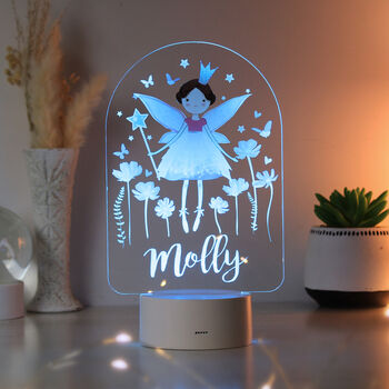Personalised Fairy LED Night Light Gift, 3 of 4
