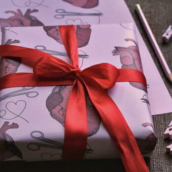 Anatomical Heart Wrapping Paper, 3 of 5