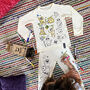Sleepy Sloths Colour In Pyjama Craft Kit, thumbnail 2 of 8