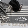 Personalised Bride Gift, Beach Towel Set, thumbnail 5 of 12