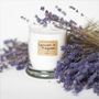 Calming Lavender And Marjoram Scented Candle, thumbnail 1 of 3