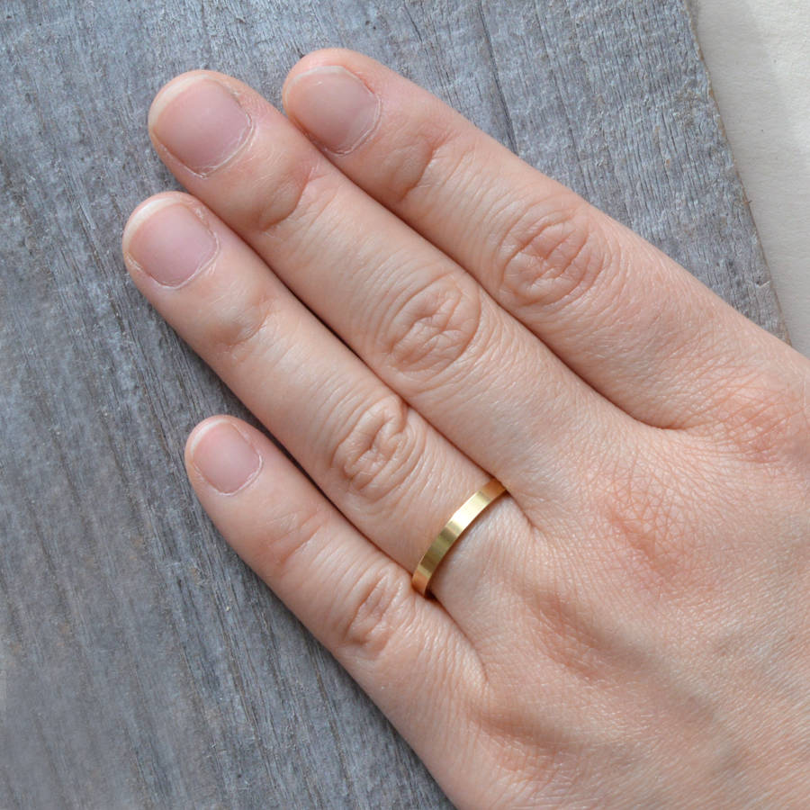 LANDA JEWEL Solid 10k White Rose Yellow Gold 2mm Light Court Shape Comfort Fit Polished Wedding Ring Plain Band