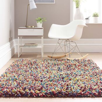 Origin Rocks Shaggy Rug, 6 of 12