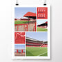 Middlesbrough Views Of Ayresome And Riverside Poster, thumbnail 2 of 6