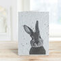 Bellatrix The Bunny Plantable Seeded Eco Greeting Card, thumbnail 1 of 2