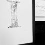 'Letter I' Linear Illustration Print, thumbnail 1 of 7