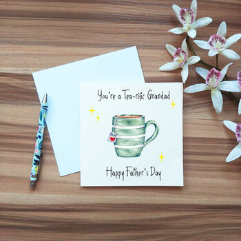 Personalised Tea Father's Day Card, 3 of 4