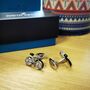 Bicycle Engravable Personalised Cufflinks And Gift Box, thumbnail 1 of 6